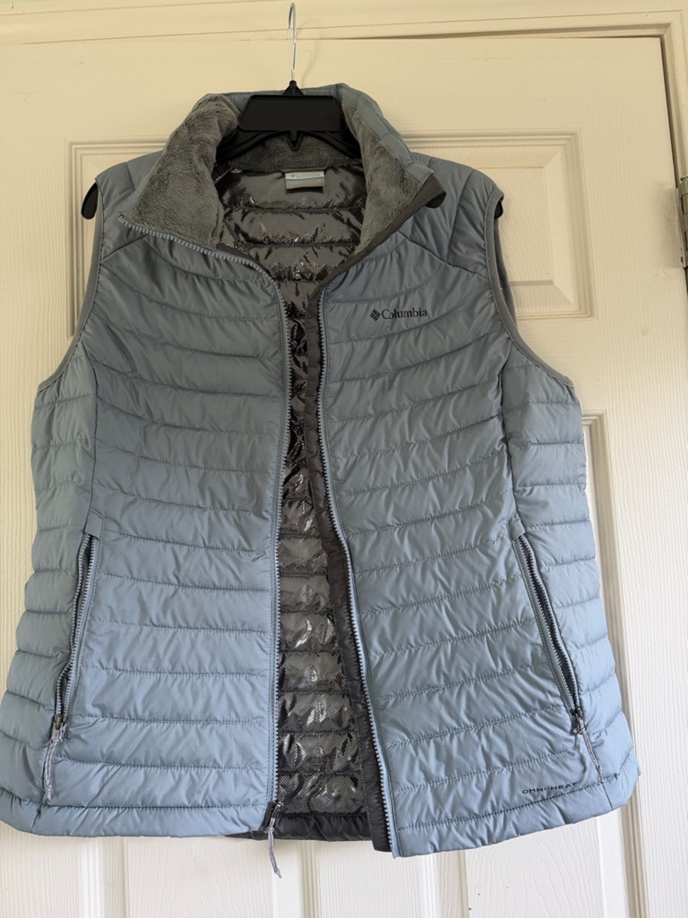Columbia Women's Pale Blue Quilted Insulated Vest